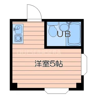 菅栄町レディースマンション【2階】の間取り