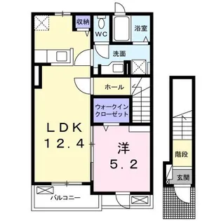 アイティヴィレッジ II【2階】の間取り