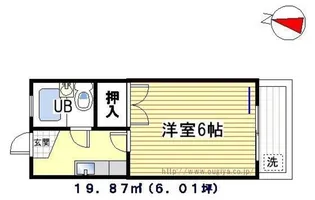 プチメゾンタケウチ【2階】の間取り