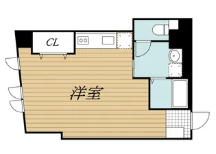 千葉県千葉市中央区長洲1【マンション】の間取り