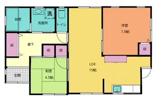 静岡県沼津市岡宮【一戸建】の間取り