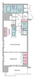 東京都文京区湯島3【マンション】の間取り