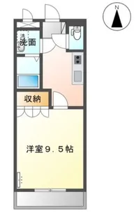 アメニティ市原【1階】の間取り