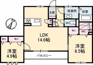 ソフィア ガーデン【3階】の間取り