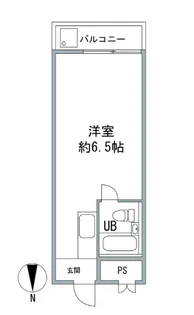東京都世田谷区大原1【マンション】の間取り
