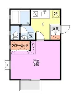 ボナール【2階】の間取り
