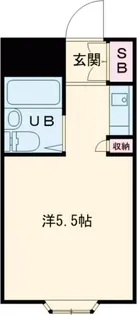 パークヒルズ桜上水【2階】の間取り
