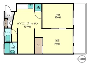 目黒第一ビル【4階】の間取り