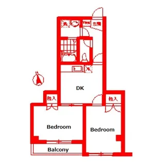 WIN BELL COAT【3階】の間取り