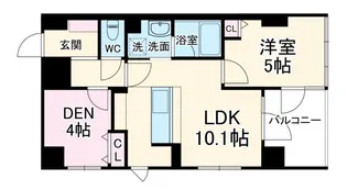 MSR京都二条城【2階】の間取り