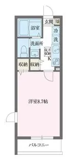 東京都北区赤羽北1【マンション】の間取り