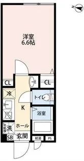東京都足立区足立2【マンション】の間取り