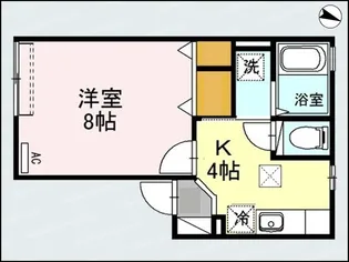 プリムローズ前田【2階】の間取り