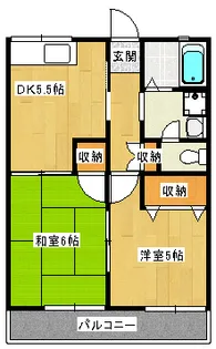 セルティア【1階】の間取り