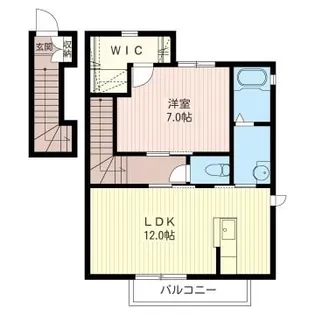 DAITA J【2階】の間取り