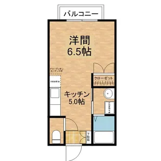 ハイツプリメーラ【1階】の間取り