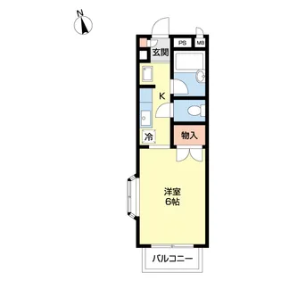 セリバテール【2階】の間取り