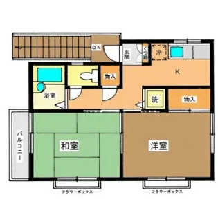 第2インテグラ戸越【2階】の間取り
