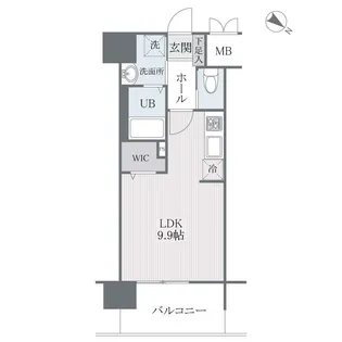 タワーズ高砂【14階】の間取り