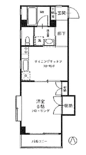 エスポワール陣屋【3階】の間取り