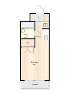 リエス高尾【2階】の間取り