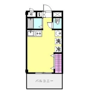 ハイムAOBADAIII【2階】の間取り