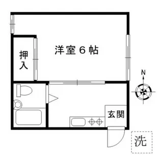 青葉ハイツ【1階】の間取り
