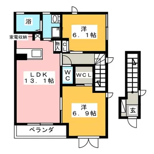 ルーフ【2階】の間取り
