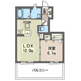 ハピネスIII【1階】の間取り