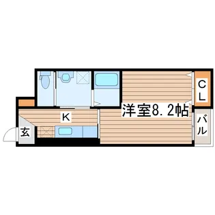 TopRangeARAI III【1階】の間取り