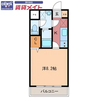 ロイヤルハートピア江戸橋【1階】の間取り