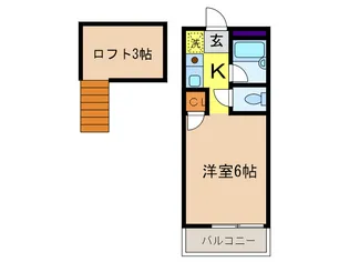 パークヒル【2階】の間取り