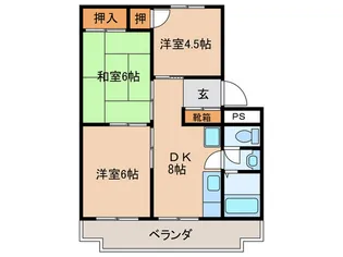 島本ビル【2階】の間取り