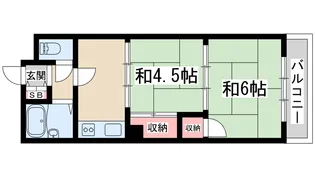 サンロイヤル柴島パート2【4階】の間取り