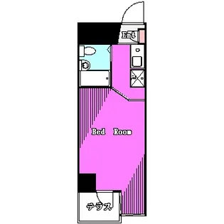 ダイホープラザ川崎【1階】の間取り