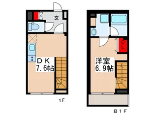 LEGALAND高円寺の間取り