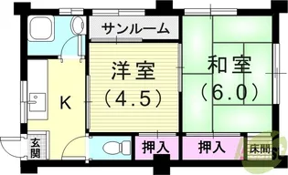 ヴィラ・シラツカ【2階】の間取り