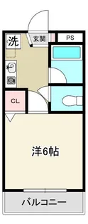 レジデンス徳島【3階】の間取り