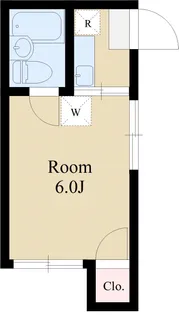 金子荘【1階】の間取り