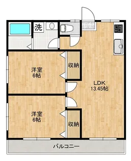 コーポ栄【3階】の間取り