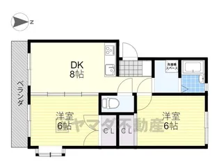 テクノTOP908【2階】の間取り