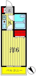 イルヴィアーレ青砥【2階】の間取り