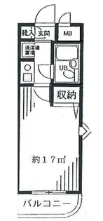 サーカス蒲田第一【2階】の間取り