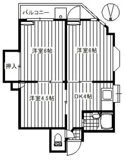 キャッスル善当【2階】の間取り