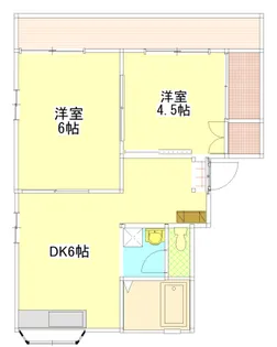 フォーブル隅田【1階】の間取り