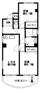 青木ビル【2階】の間取り