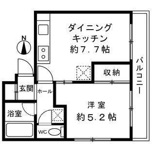 サンパレス21御影【2階】の間取り