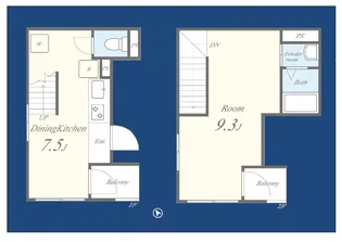 FLレジデンス京御銀座【4階】の間取り