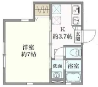 メゾン・ドド【3階】の間取り