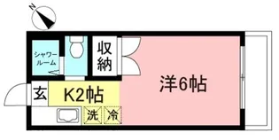 ヴィラ藤II【2階】の間取り